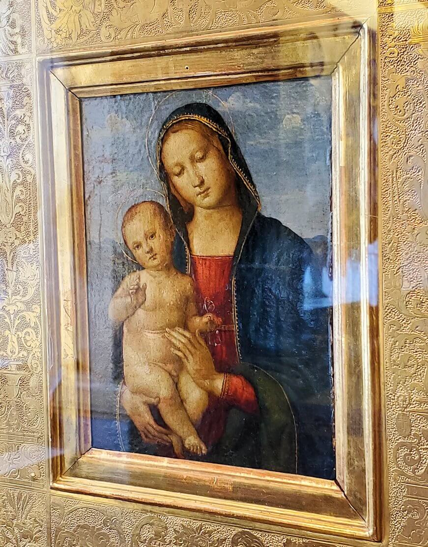 『聖母子』（Madonna and Child） by ジョバンニ･ディ･パオロ(Giovanni di Paolo)