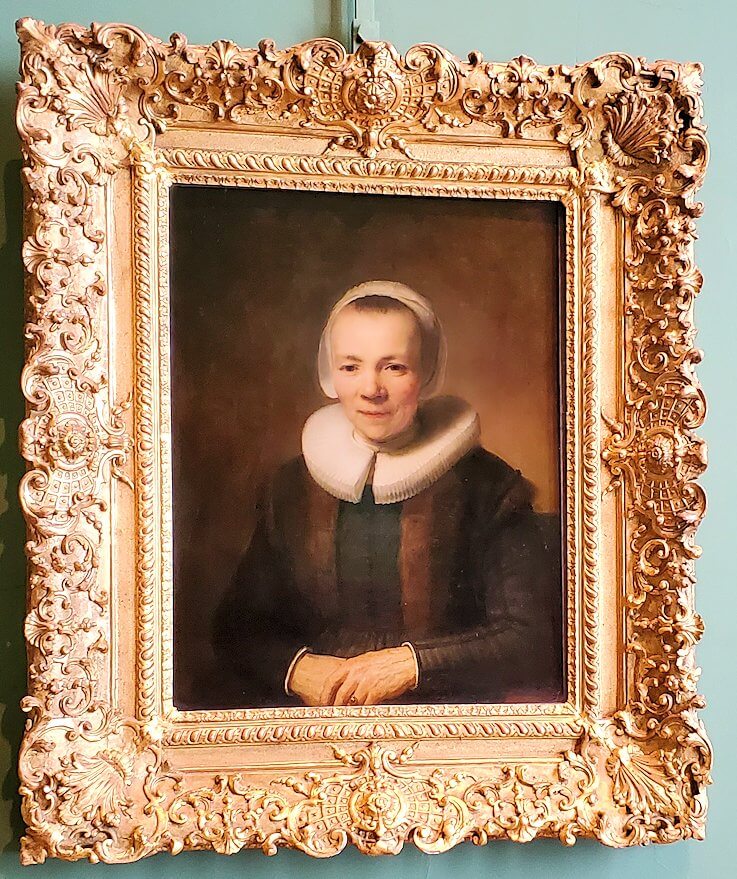 『バルチェ・マルテンスの肖像』 (Portrait of Baertje Martens) by レンブラント・ファン・レイン