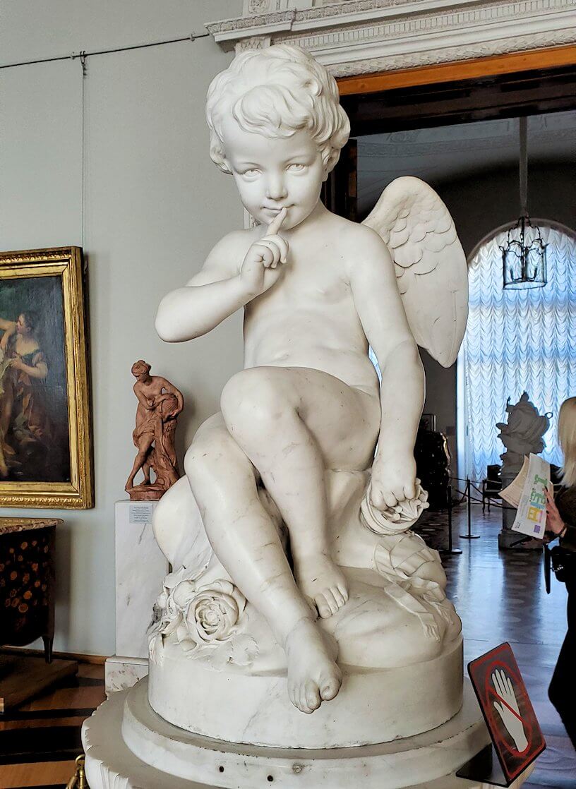 『キューピッド』 (Cupid) by  エティエンヌ=モーリス・ファルコネ