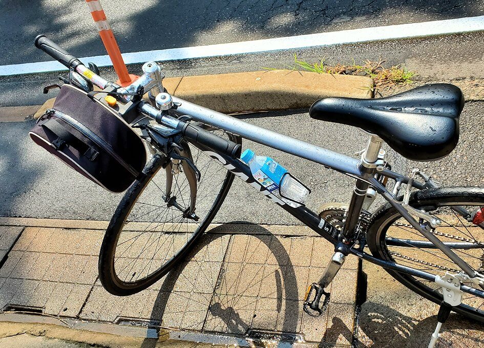 桜島サイクリングでの相棒の自転車