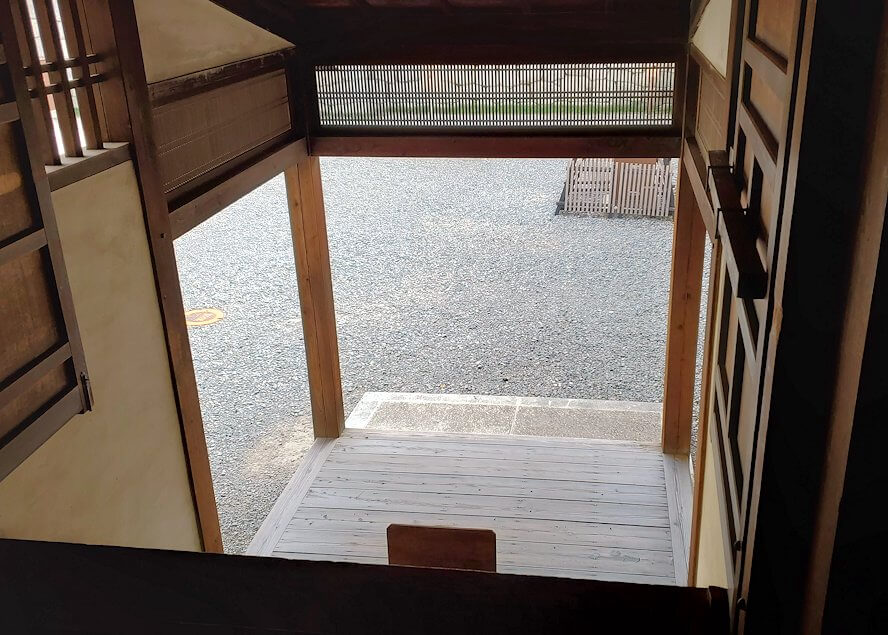 松山城大天守内の2階からの眺め2