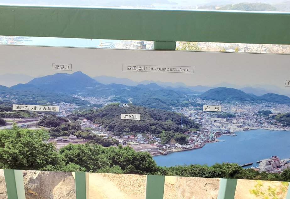 浄土寺山　登山道　山の上　展望台　からの景色　写真