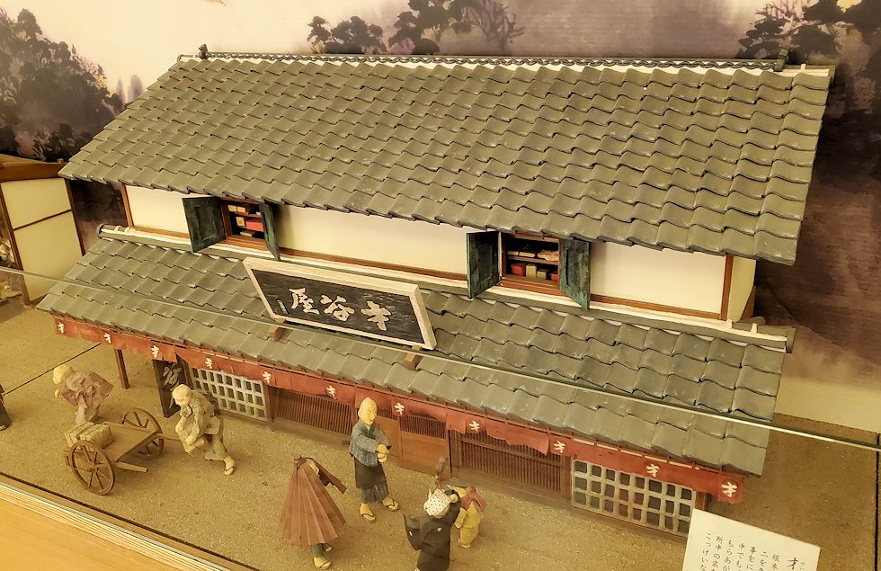 高知市内　龍馬の生まれたまち記念館　館内　町屋模型3