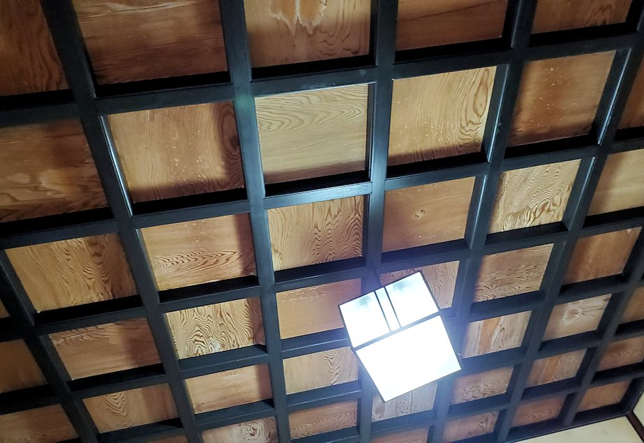 高知市内　高知城　懐徳館　上段の間　天井