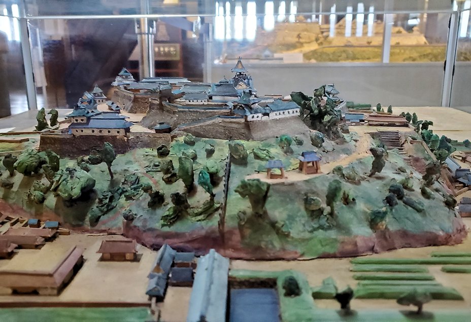 高知城　天守閣　2層目　城の模型2