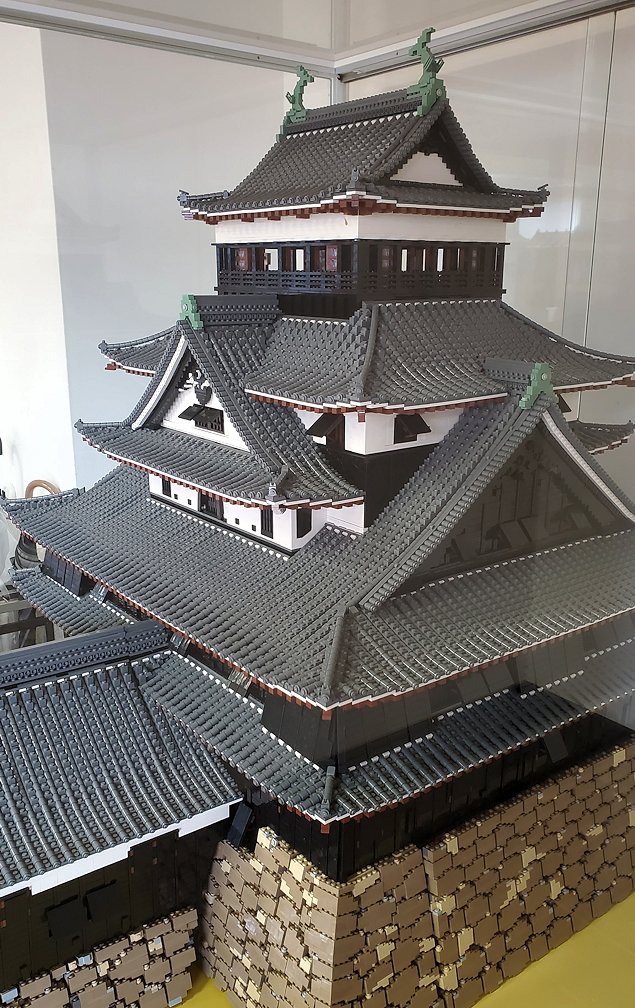 島根県松江市　松江歴史館 　松江城の模型2