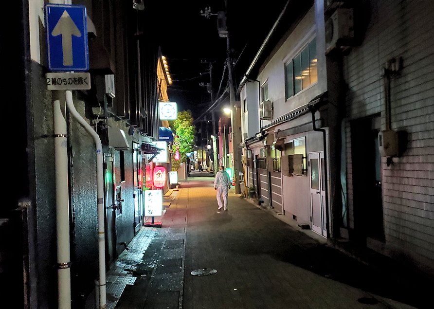 島根県出雲市　夜の中町　散策