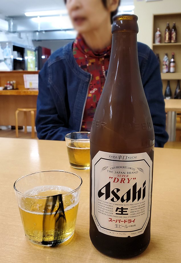 島根県出雲市　「餃子屋」　瓶ビール
