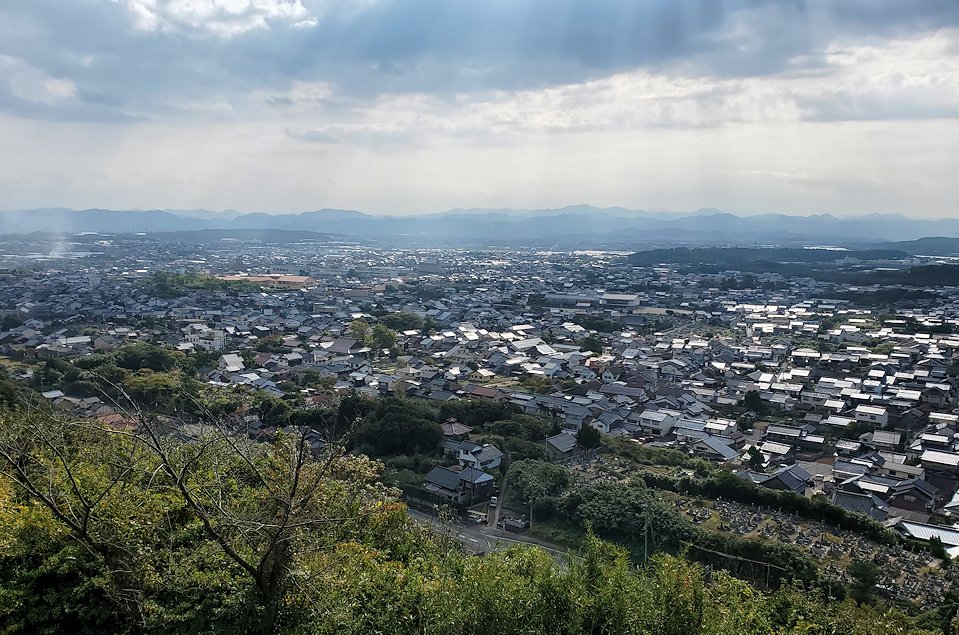 島根県　出雲市　奉納山公園：展望台からの景観