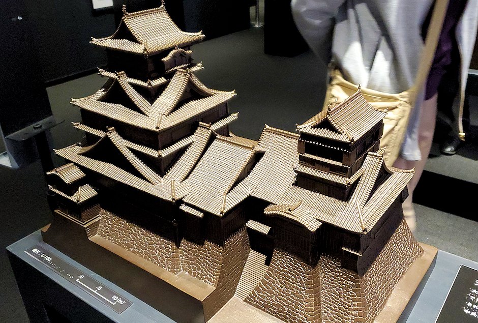 熊本城　大天守内　城の模型3