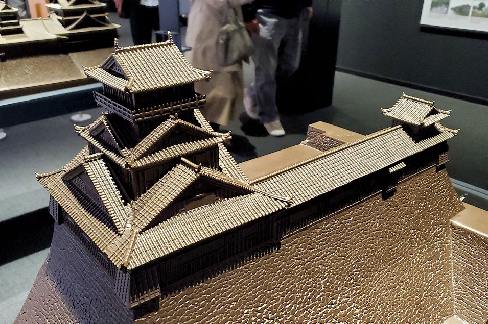 熊本城　大天守内　宇土櫓の模型