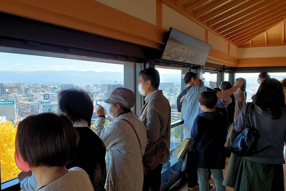 熊本城　大天守の最上階　内観