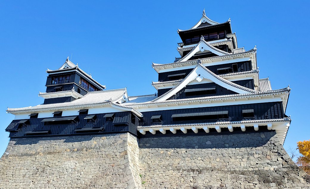 熊本城　大小の天守閣