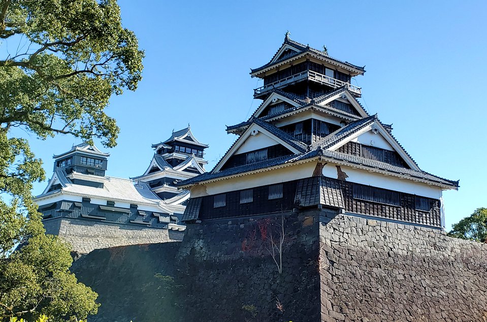 熊本城　外から見た宇土櫓の建物2