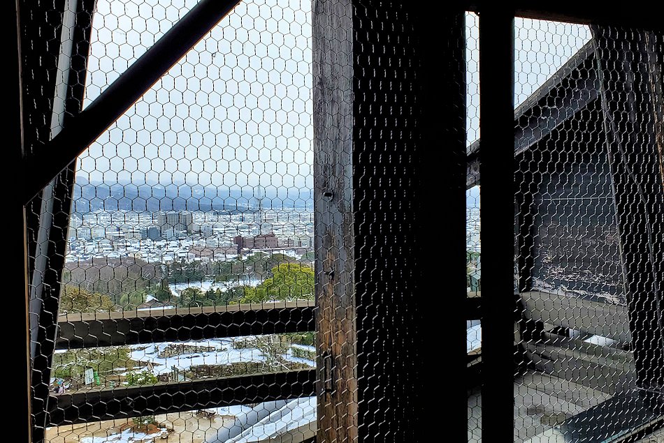 彦根城　天守　3階の窓