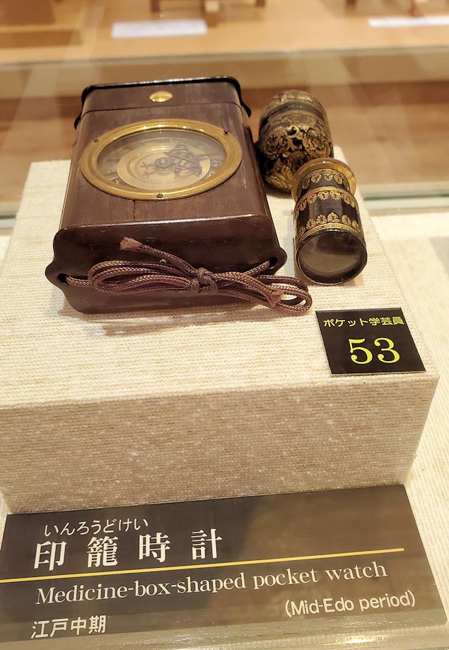 松本市　松本市時計博物館　印籠時計