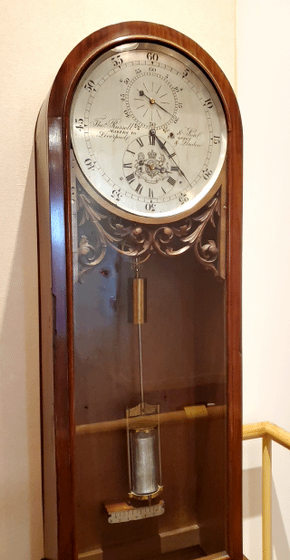 松本市　松本市時計博物館　大型置時計4