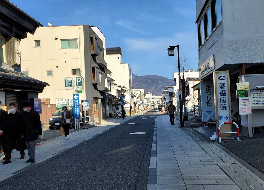 松本市　中町通り　景観