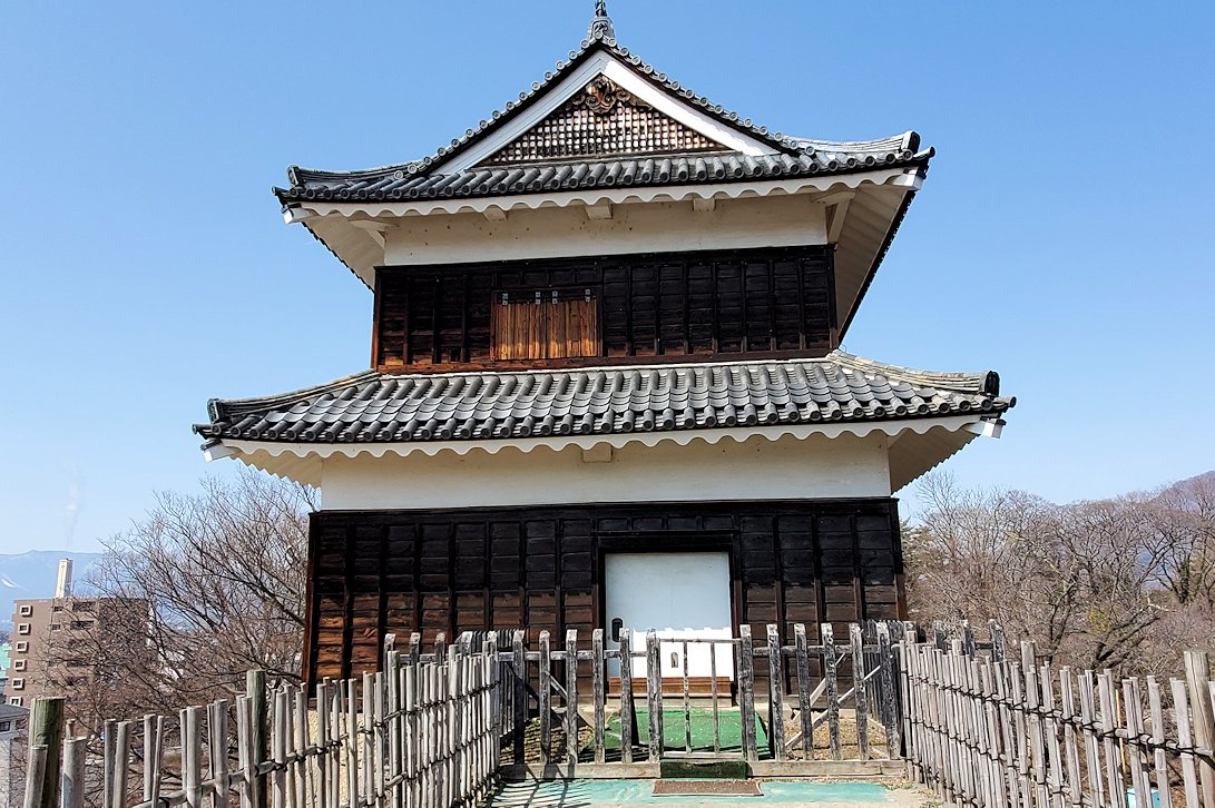 上田城跡内　西櫓の建物