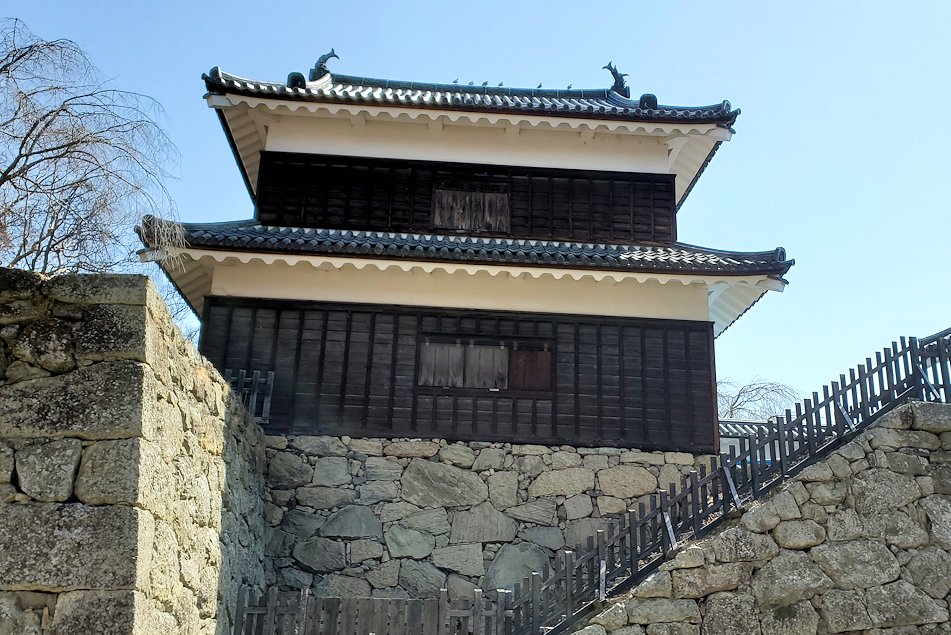 上田城跡内　本丸にある北櫓