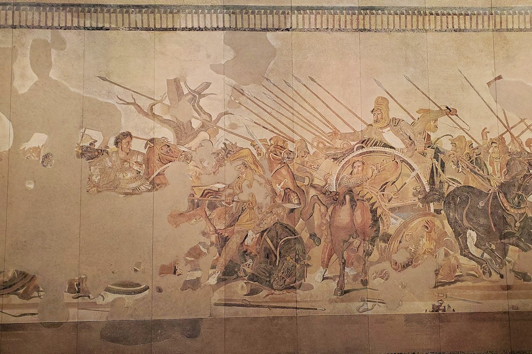 大塚国際美術館　OtsukaArtMuseum 『アレクサンダー･モザイク (Battle Of Issus Mosaic Alexander)』