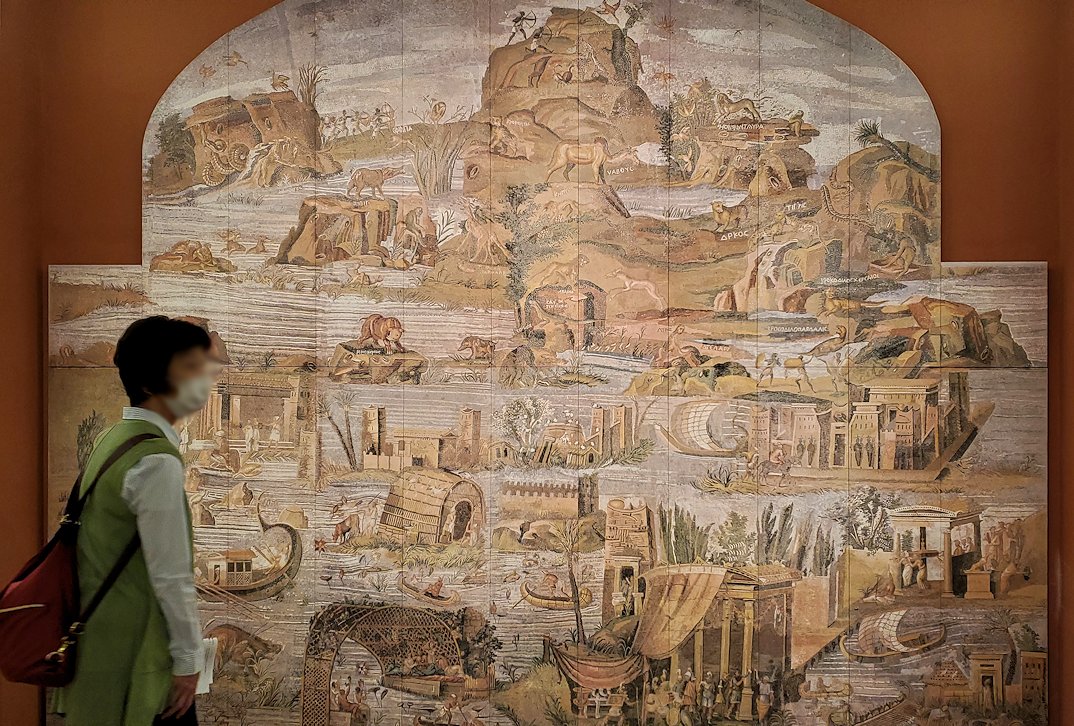 大塚国際美術館　OtsukaArtMuseum 『ナイル･モザイク(Mosaico del Nilo)』