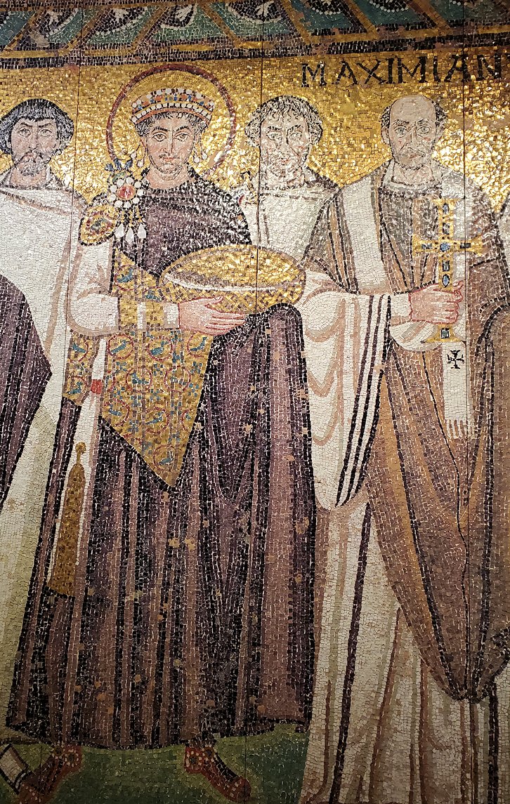 大塚国際美術館　OtsukaArtMuseum 『皇帝ユスティニアヌスと随臣たち(Emperor Justinian and His Retinue)』