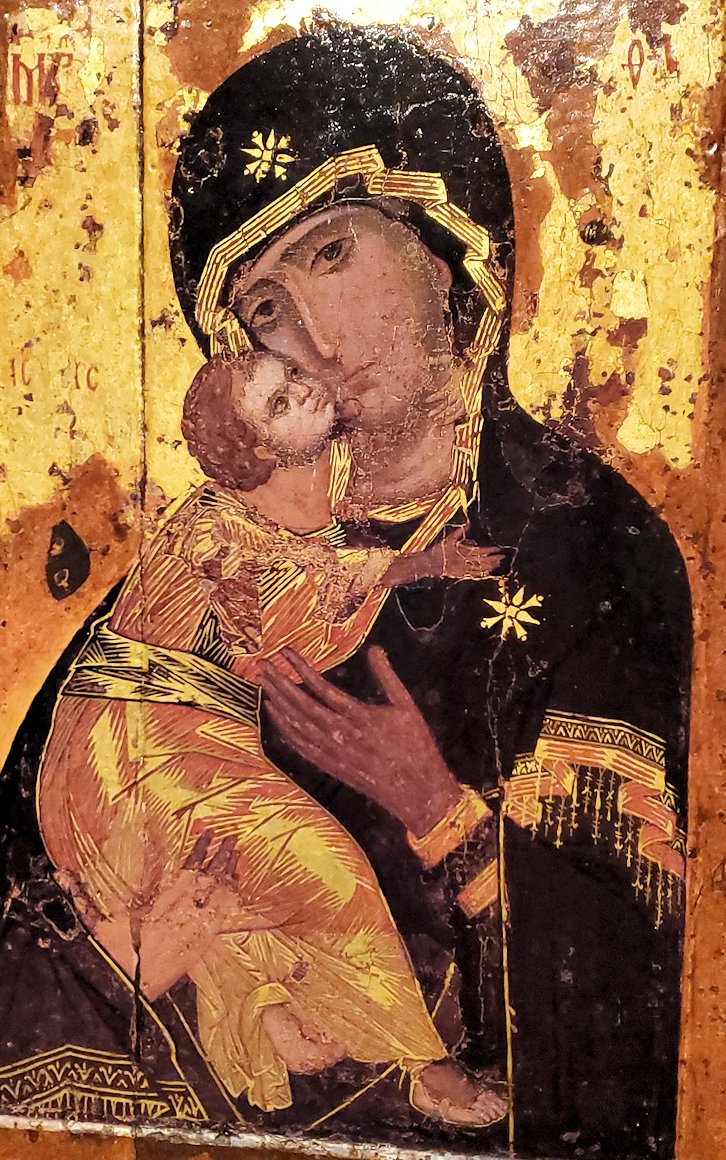 大塚国際美術館　OtsukaArtMuseum『ウラディーミルの聖母子(Theotokos of Vladimir)』