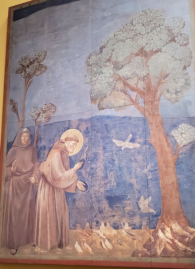 大塚国際美術館　OtsukaArtMuseum　『小鳥への説教(Saint Francis of Assisi preaching to the birds)』