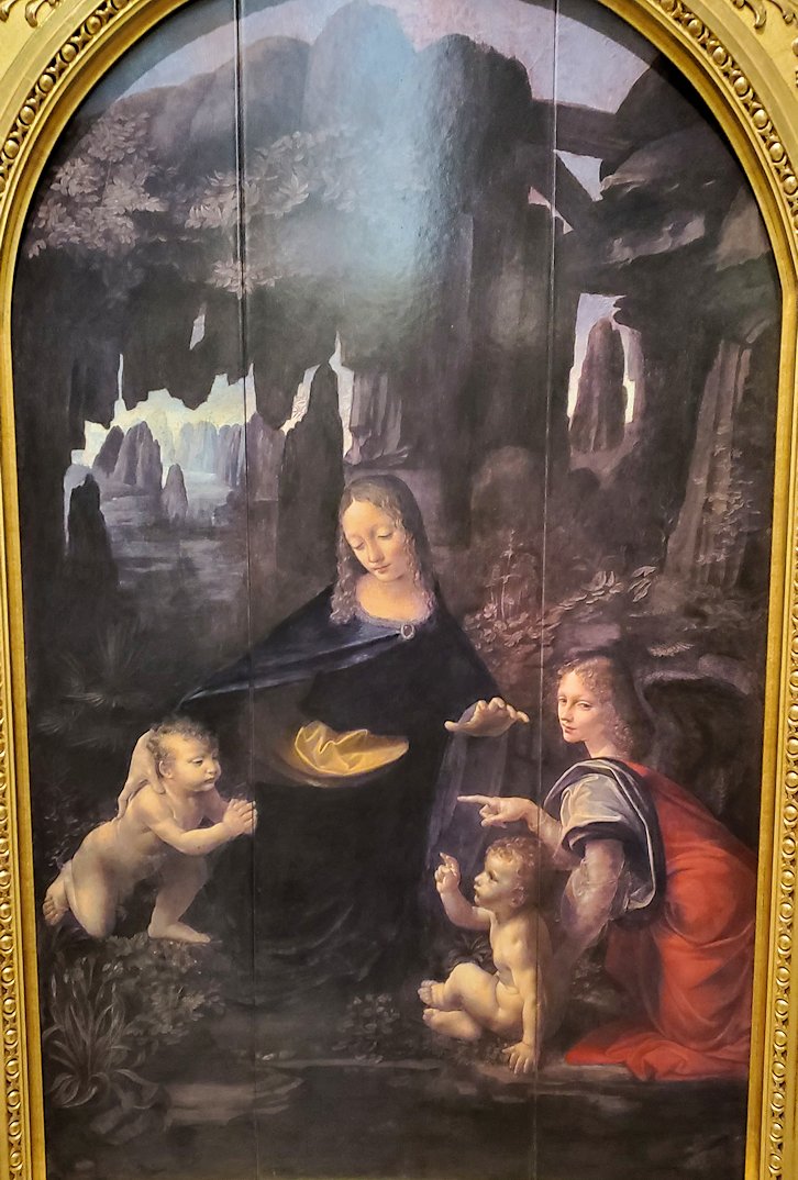 大塚国際美術館　OtsukaArtMuseum　『岩窟の聖母(Vergine delle Rocce)』 