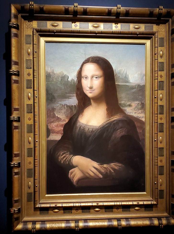 大塚国際美術館　OtsukaArtMuseum　『モナ・リザ(Mona Lisa Da Vinci)』 