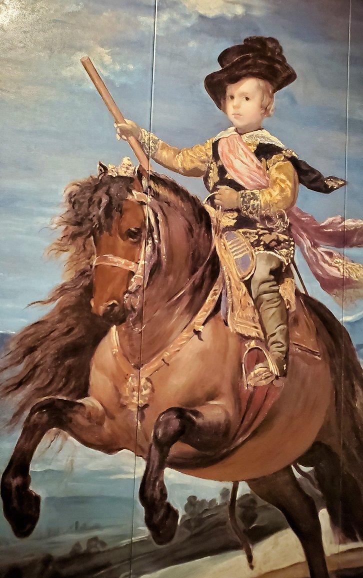 大塚国際美術館　OtsukaArtMuseum　『皇太子バルタサール･カルロス騎馬像(Equestrian Portrait of Prince Balthasar Charles)』