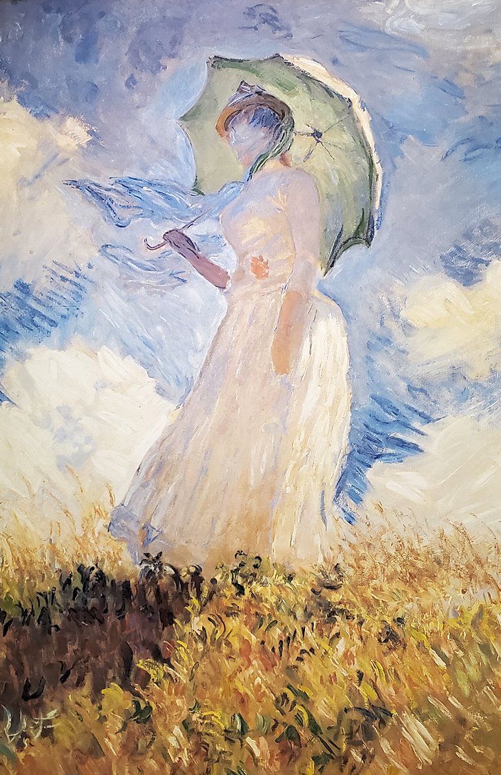 大塚国際美術館　OtsukaArtMuseum　『日傘の女(Woman with a Parasol)』