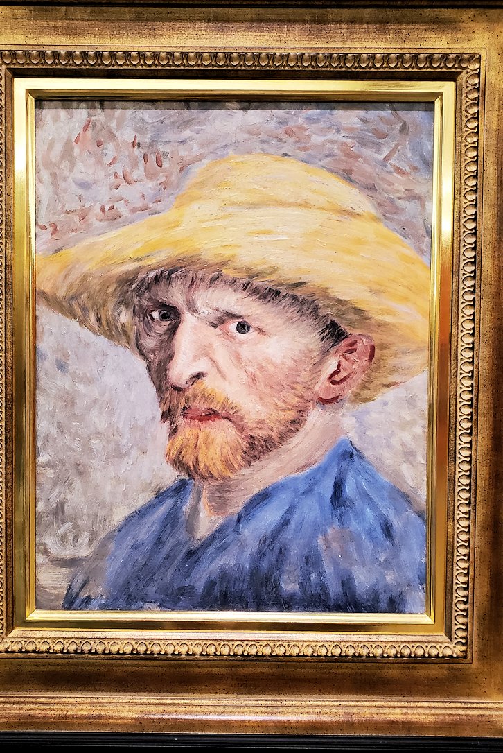大塚国際美術館　OtsukaArtMuseum　『麦藁帽子の自画像(Self-Portrait with Straw Hat)』