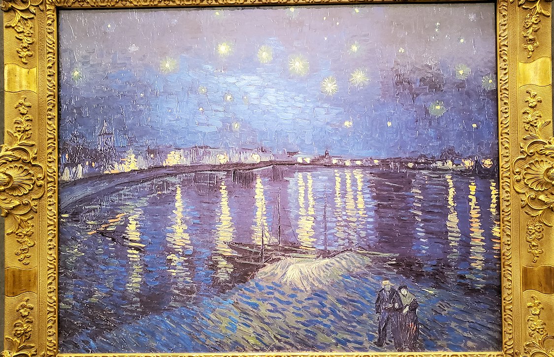 大塚国際美術館　OtsukaArtMuseum　『ローヌ川の星月夜(Starry Night Over The Rhone)』