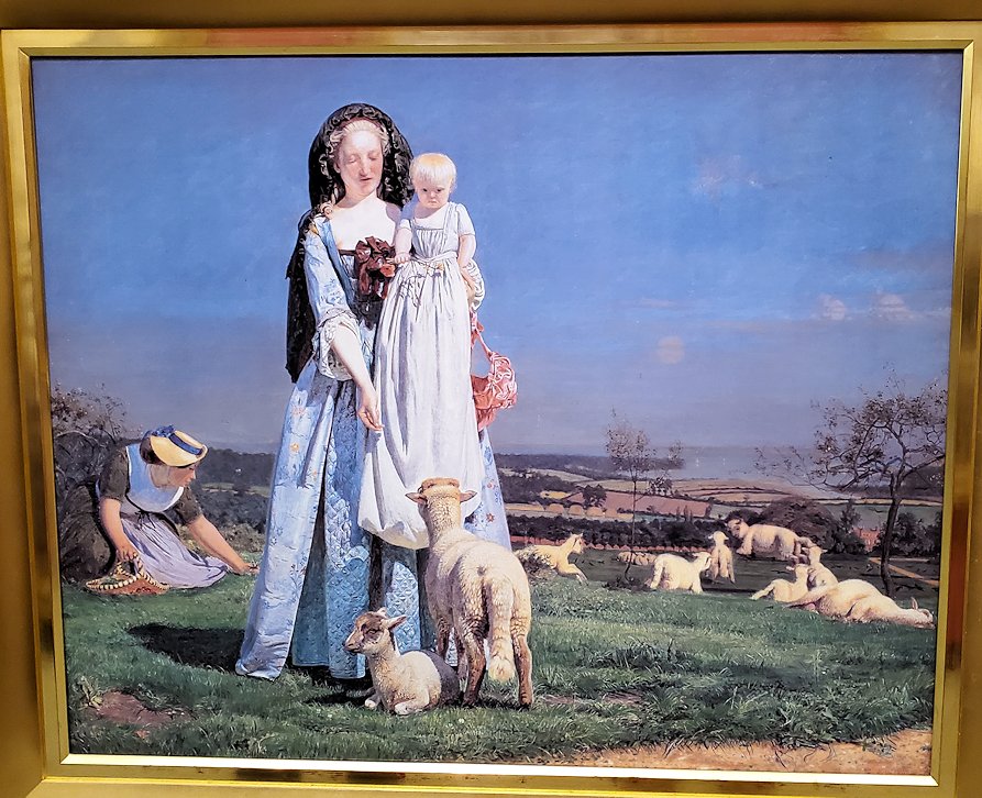 大塚国際美術館　OtsukaArtMuseum　『メエメエ子羊(The Pretty Baa-Lambs)』