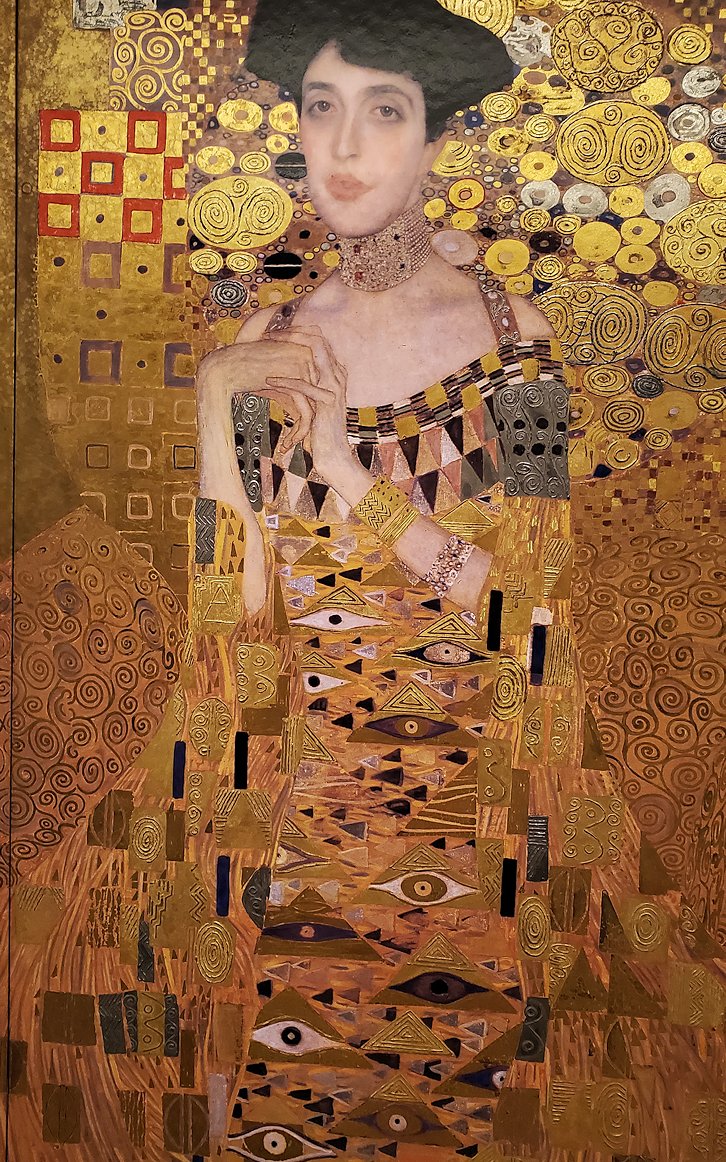 大塚国際美術館　OtsukaArtMuseum　『アデーレ･ブロッホ=バウアーの肖像 Ⅰ(Portrait of Adele Bloch-Bauer I)』