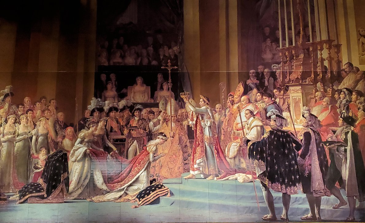 大塚国際美術館　OtsukaArtMuseum　『皇帝ナポレオン1世と皇后ジョゼフィーヌの戴冠(Le Sacre de Napoléon)』2