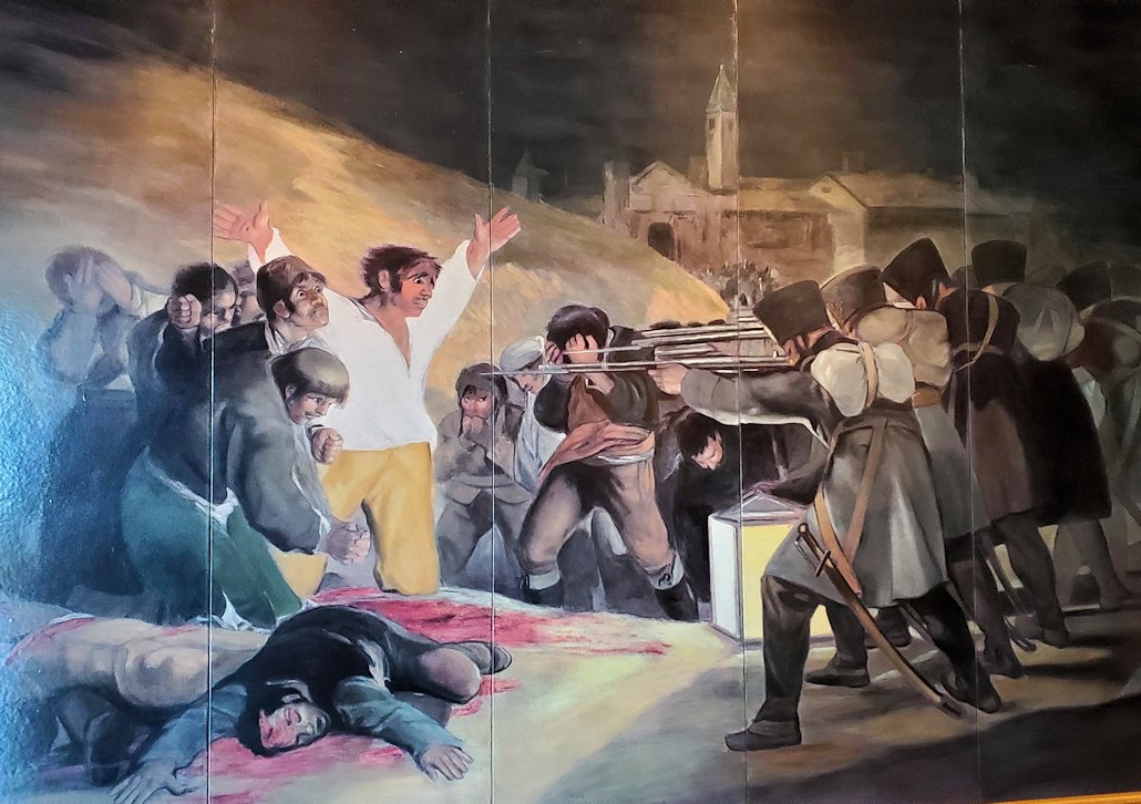大塚国際美術館　OtsukaArtMuseum　『1808年5月3日：プリンシペ･ピオの丘での銃殺(El tres de mayo de 1808 en Madrid)』