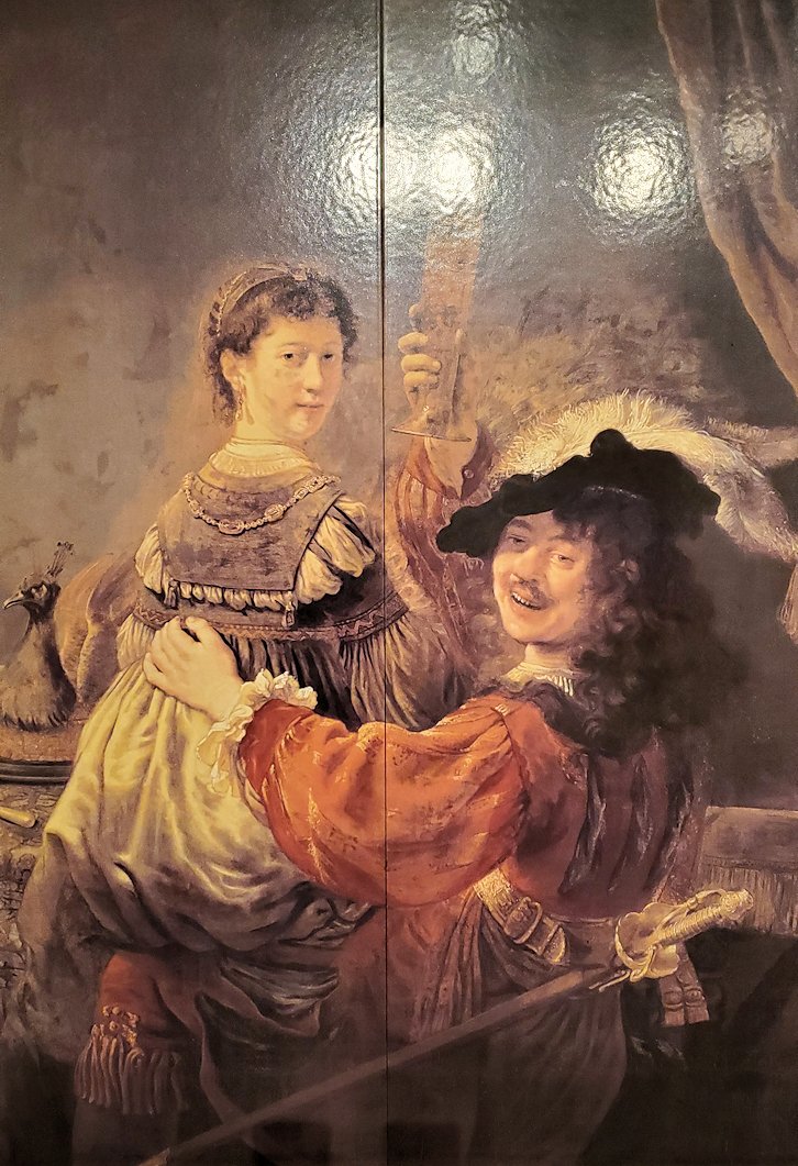 大塚国際美術館　OtsukaArtMuseum　『サスキアを膝に抱く自画像(Self portrait with his wife Saskia)』