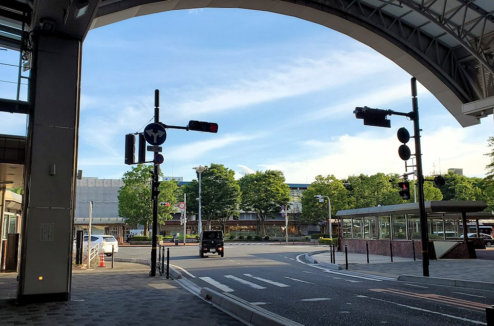 鳥取駅前　アーケード周辺の景色