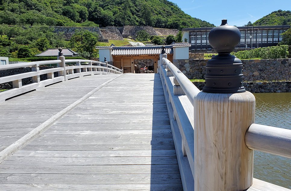 鳥取城跡　擬宝珠橋