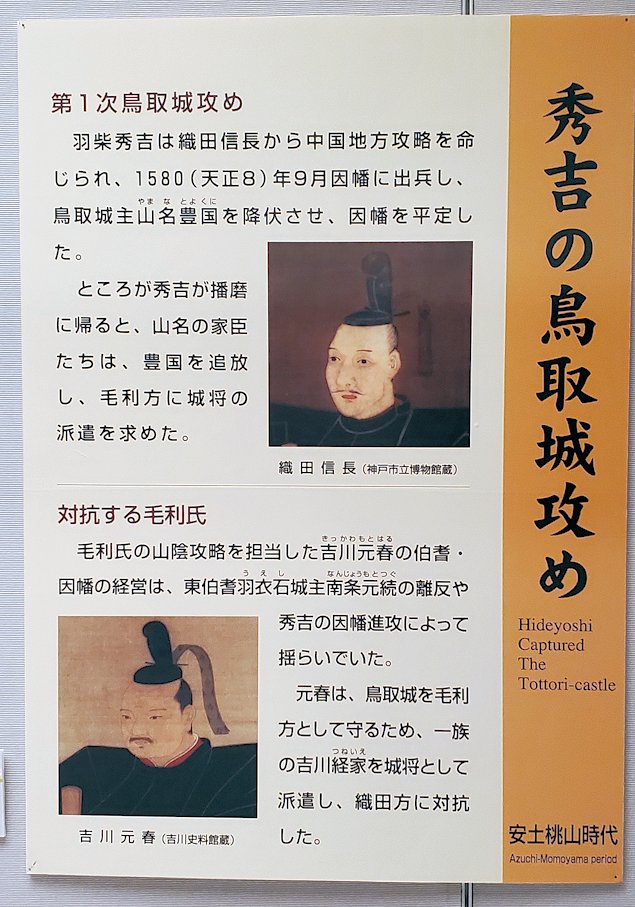 鳥取県立博物館　羽柴秀吉の鳥取城攻め　資料