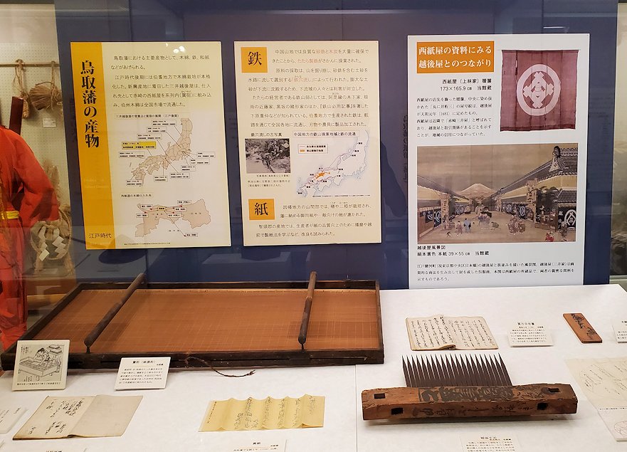 鳥取県立博物館　鳥取藩の産物