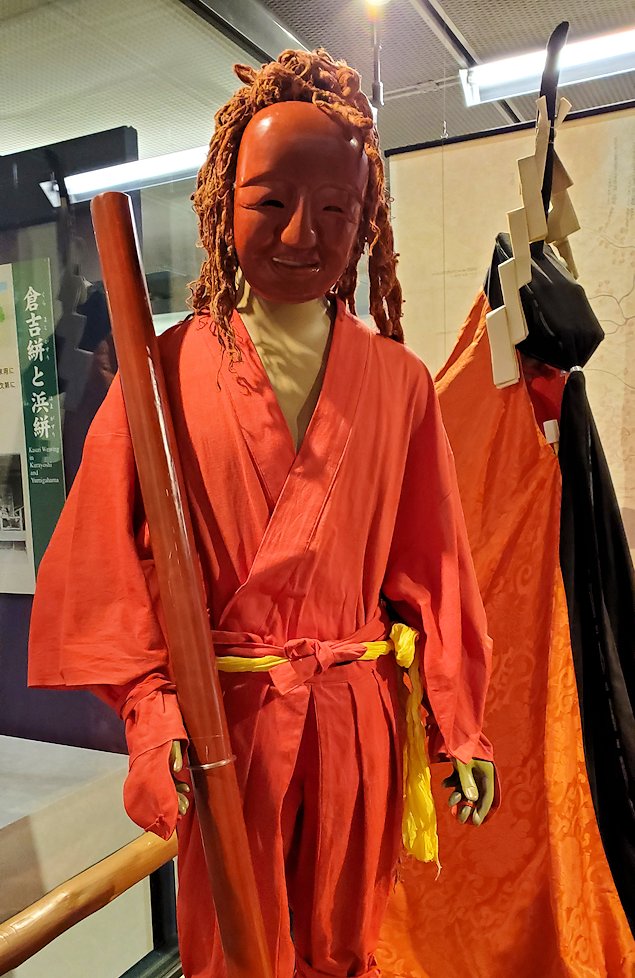 鳥取県立博物館　麒麟獅子舞の衣装