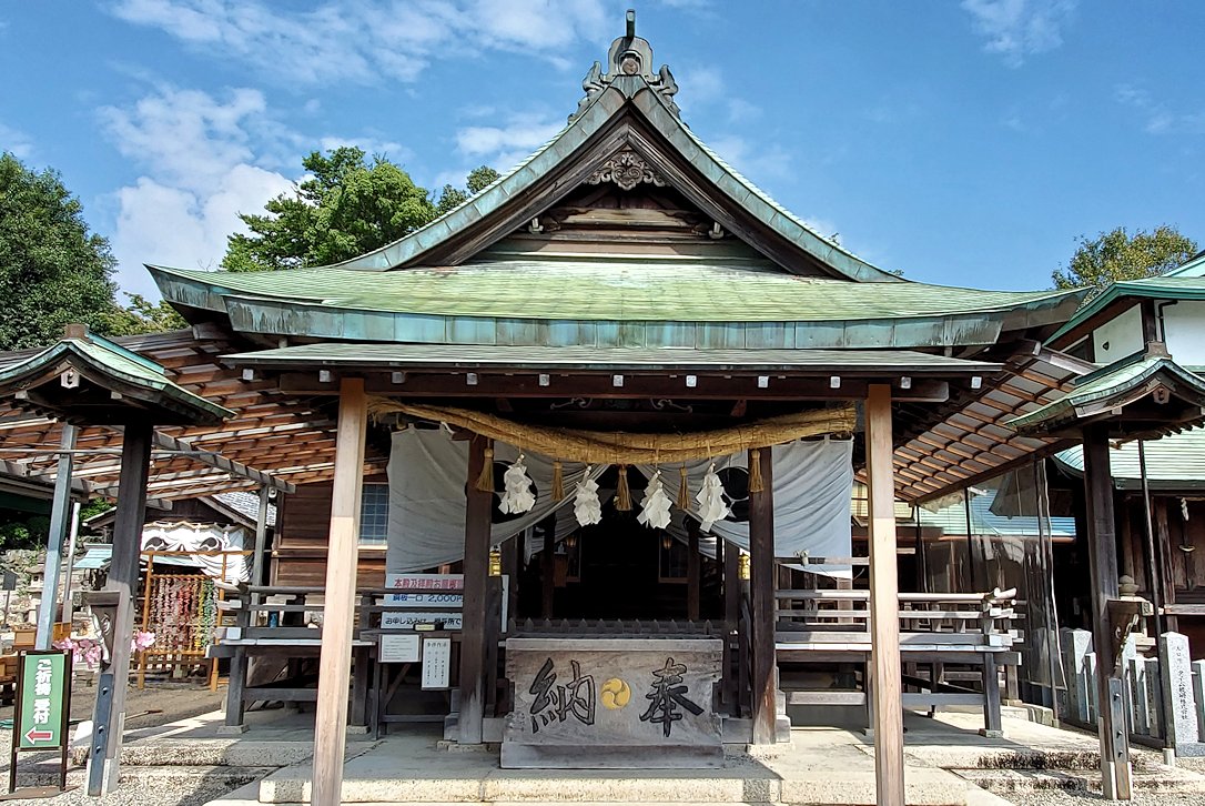 犬山城　針綱神社の社殿