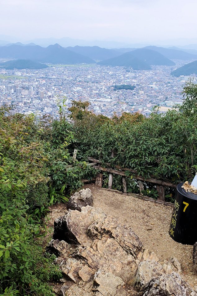 岐阜城　「瞑想の小径」ビュースポット