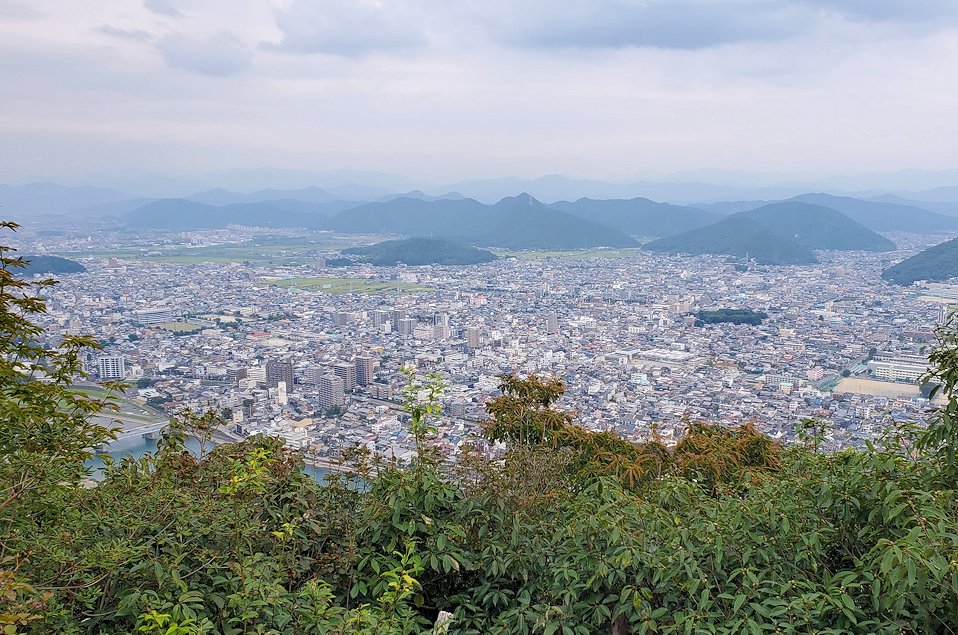 岐阜城　「瞑想の小径」ビュースポット2
