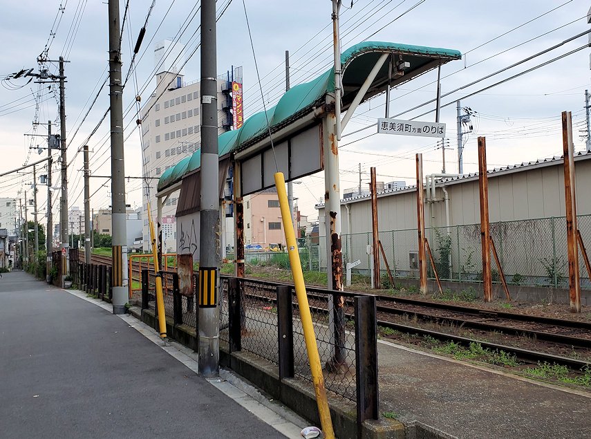 阪堺電車　「今船駅」