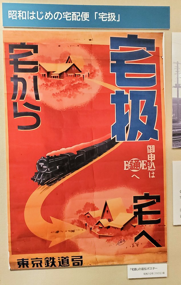 品川区　物流博物館　昔のポスター
